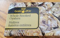 Whole Smoked Oysters