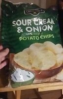 Sour Cream & Onion Flavored Potato Chips