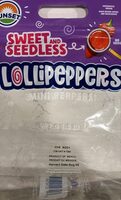 Sweet and seedless lollipeppers