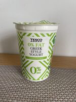 0% Fat Greek Style Yogurt
