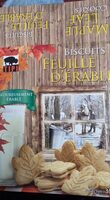 Biscuits Feuille Erable