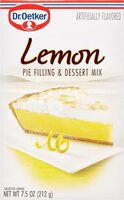Dr oetker lemon pie filling and dessert mix