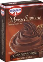 Dr oetker mousse suprm dark choc tr