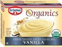 European gourmet bakery organic pudding mix vanilla