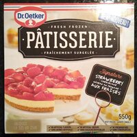 Gâteau aux fromage aux fraises