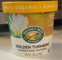 Golden Turmeric Oatmeal (Cup)