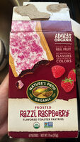 Frosted Razzi Raspberry Toaster Pastries