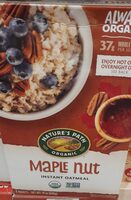Maple Nut Instant Oatmeal