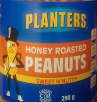 Honey roasted peanuts