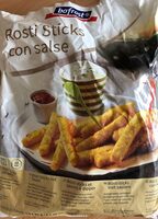 Rosti Sticks con salse