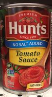Tomato Sauce, No Salt Added