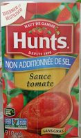 Tomato Sauce, No Salt Added