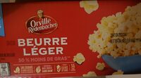 Maïs popcorn à éclater au beurre léger