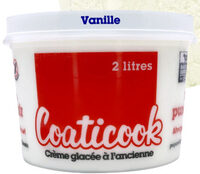 Crème glacée à l'ancienne vanille