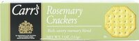 Rich & Savory Crackers Rosemary