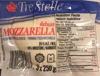 Deluxe mozzarella pizza mozzarella cheese