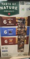 Snack bars taste of nature