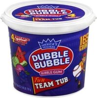 Bubble gum Fun team tub