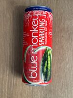 Blue monkey watermelon sparkling juice drink