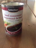Consommé de boeuf