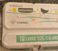 18 Large Chicken Eggs
