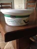 Fromage à la crème ail et fines herbes