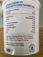 Nush Natural Almond Yog