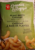 Orangic Plant-Based Cheddar Baked Corn Puffs
