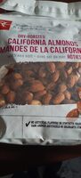 Amandes de la Californie roties