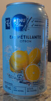 Eau pétillante citron
