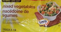 Vegetables macédoine de légumes