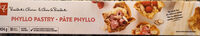 Phyllo Pastry Dough Sheets