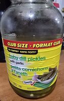 Baby dill pickles
