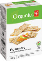 Rosemary multigrain flatbread crackers