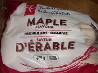 Guimauves saveur d'érable