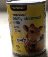 Lait evapore