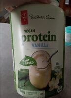 Vegan protein vanilla powder
