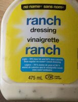 Ranch dressing vinaigrette ranch