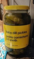 Petits cornichons à l'aneth