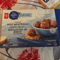 Lean italian beef meatballs