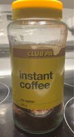 Instant coffee