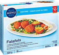 Menu bleu Falafels