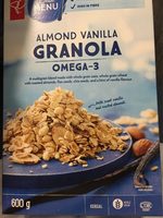 Omega- almond vanilla granola