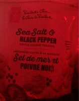 Sea salt & black pepper kettle cooked peanuts