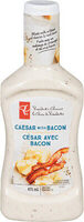 Caesar with bacon dressing