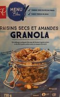 Raisin & almond granola cereal