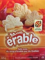 Maple flavoured creme cookies