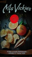 Chips agrumes et poivre noir