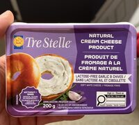 Lactose-free Garlic & Chives Natural Cream Cheese Product