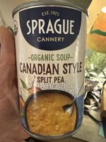 Organic Canadian Style Split Pea Soup